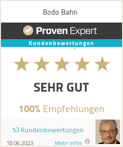 ProvenExpert Profil Bodo Bahn
